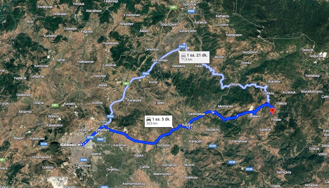 BALIKESİR KEPSUT TUZAK KÖYÜNDE 5.752 M² TARLAMIZ SATILIKTIR. - BALIKESİR KEPSUT fotoğraf 3
